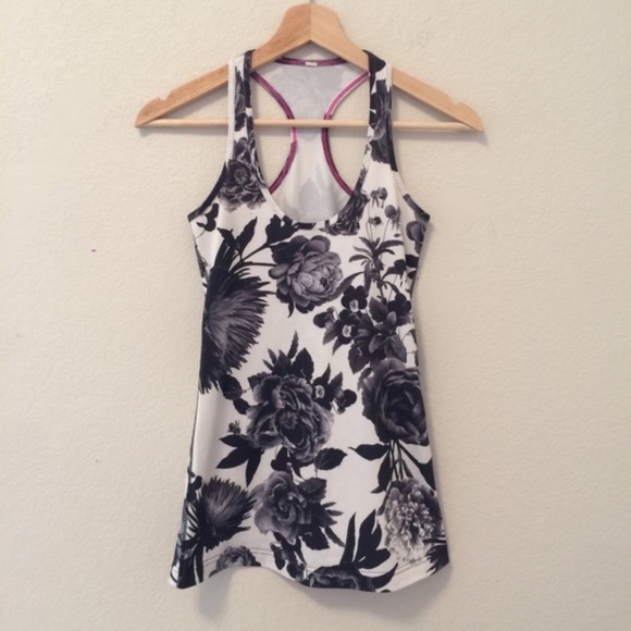 EUC Lululemon Brisk Bloom Cool Racerback - Picture 2 of 4